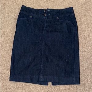 Size 4 denim skirt
